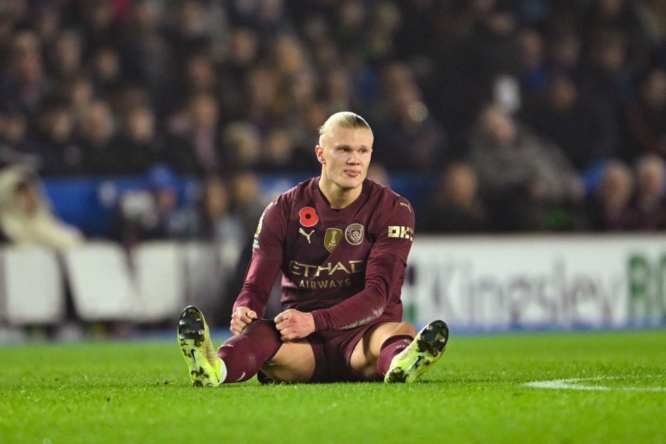 City was left stunned as they suffered their FOURTH defeat in a row