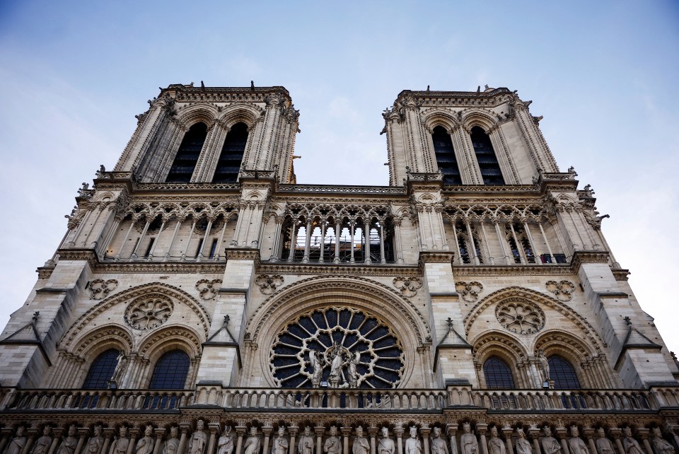 Notre Dame Cathedral is seen in Paris, Friday, Nov. 29 2024