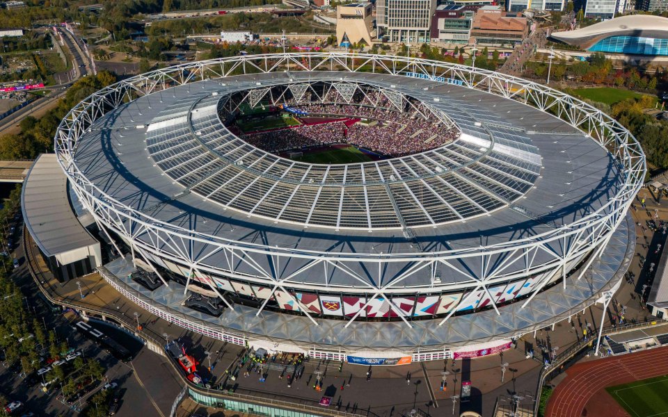 West Ham's London Stadium hosted last year's match