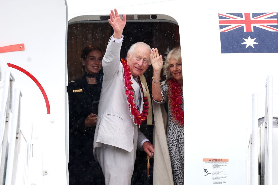 King Charles and Queen Camilla did a tour in Australia and Samoa in October