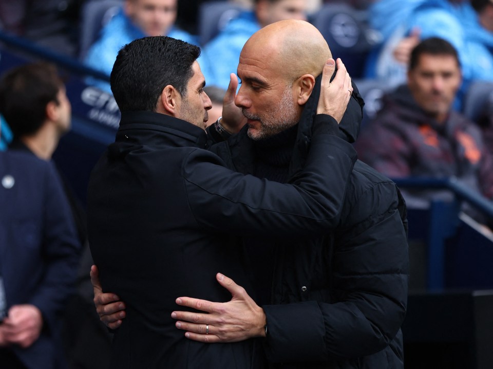 His relationship with Pep Guardiola has changed now they are title rivals