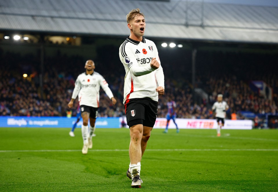 Emile Smith Rowe opened the scoring for Fulham