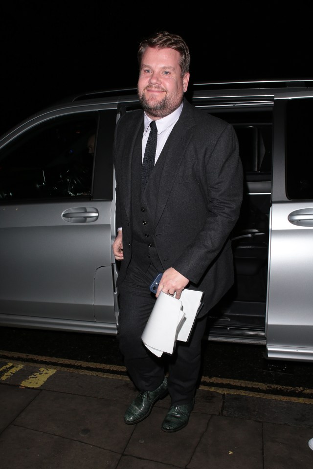 Comedian James Corden was strong-armed into spending £15,000 on a box at Arsenal, even though he is a West Ham fan