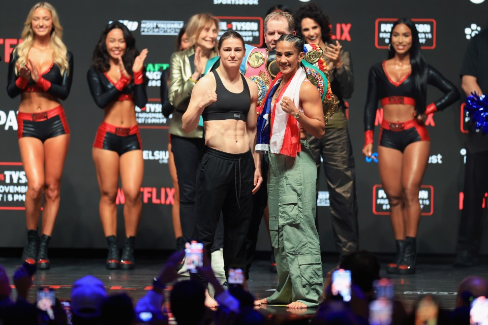 Katie Taylor and Amanda Serrano do battle on the Jake Paul vs Mike Tyson undercard