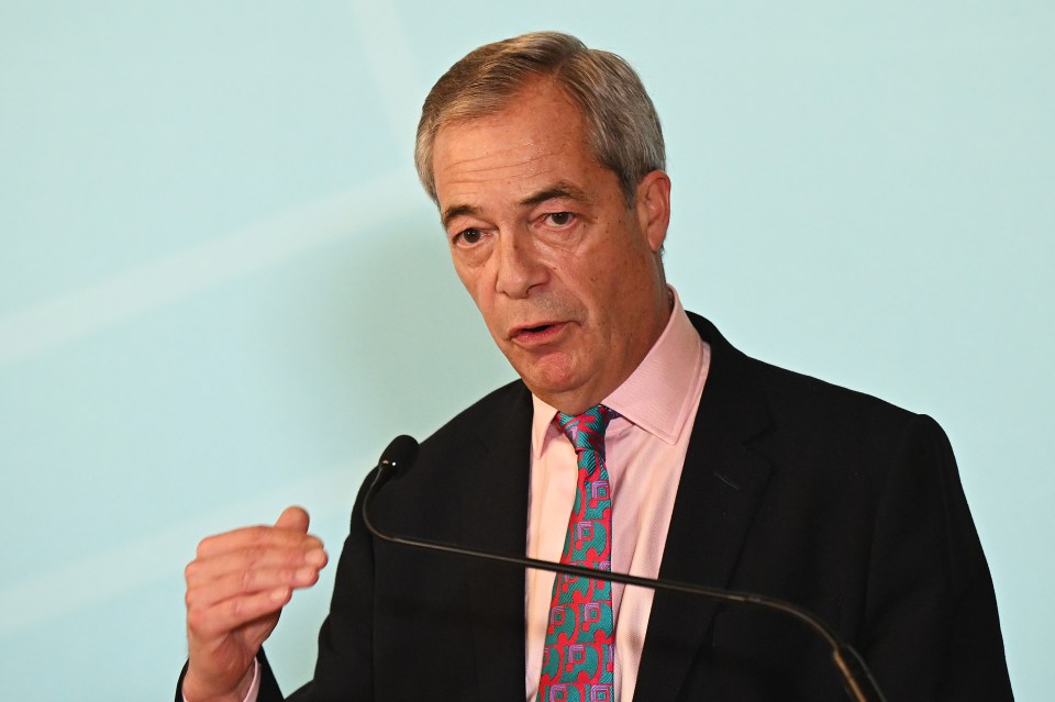 Nigel Farage made the announcement at a Reform UK press conference earlier today