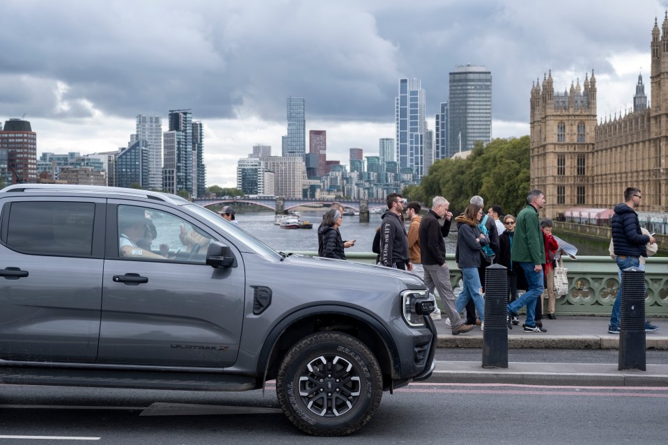 Double-cab pickups such as the Ford Ranger will also be affected