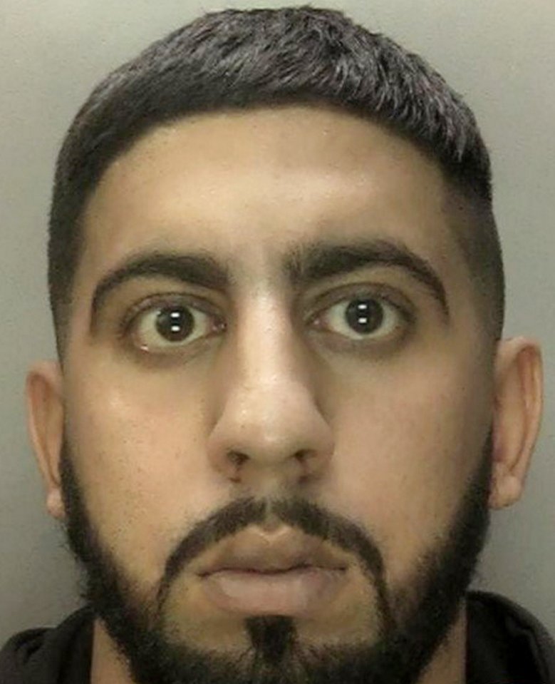 Jamal Hussain admitted firearms offences and was jailed for nine years and two months