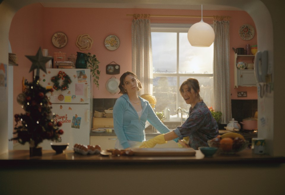 The advert tells the story of two sisters