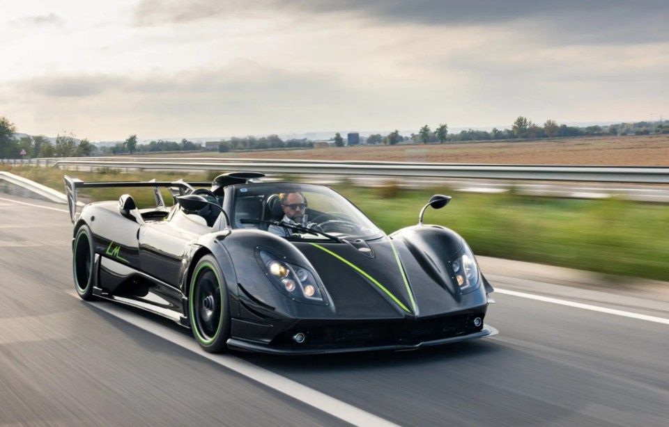 The ultra-lux motor has a blistering top speed of 217mph