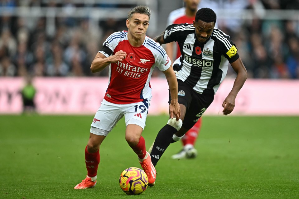 Leandro Trossard was also unable to create much for the Gunners going forward