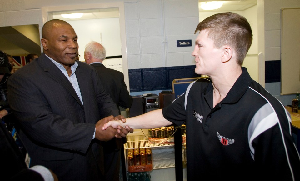 Hatton is a big fan of Iron Mike