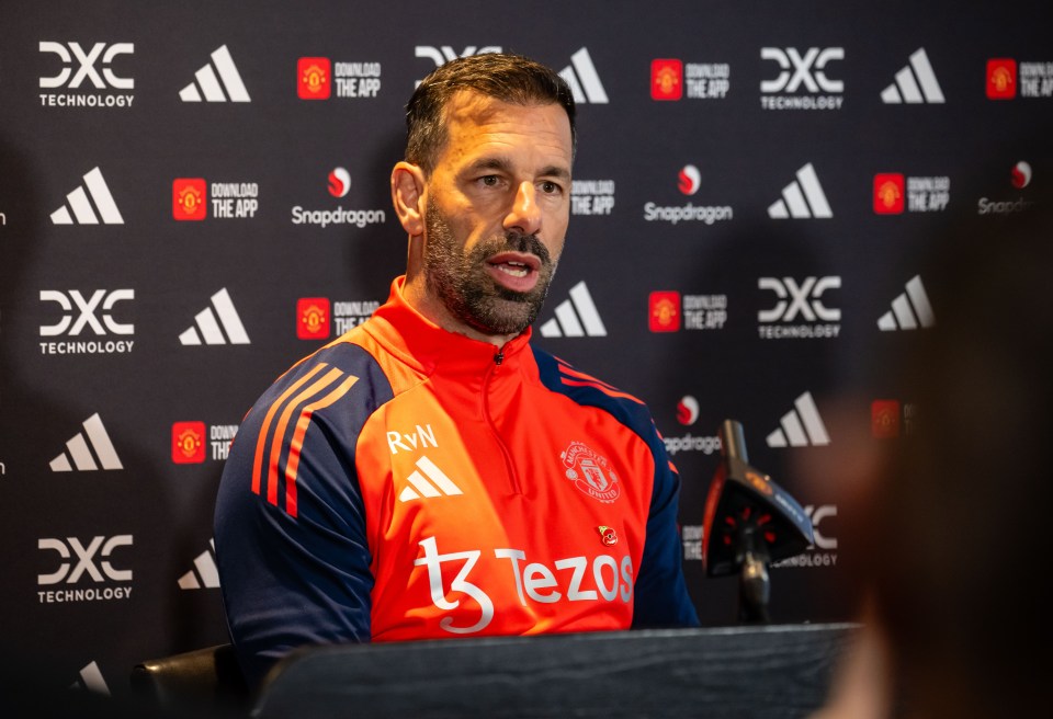 Ruud van Nistelrooy has overseen a major change to Man Utd's game preparations