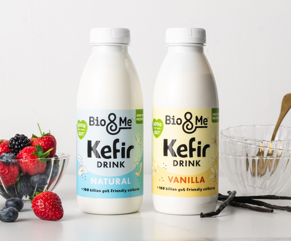 Bio&Me has just launched its first kefir drinks. They come in two flavours, natural and creamy vanilla