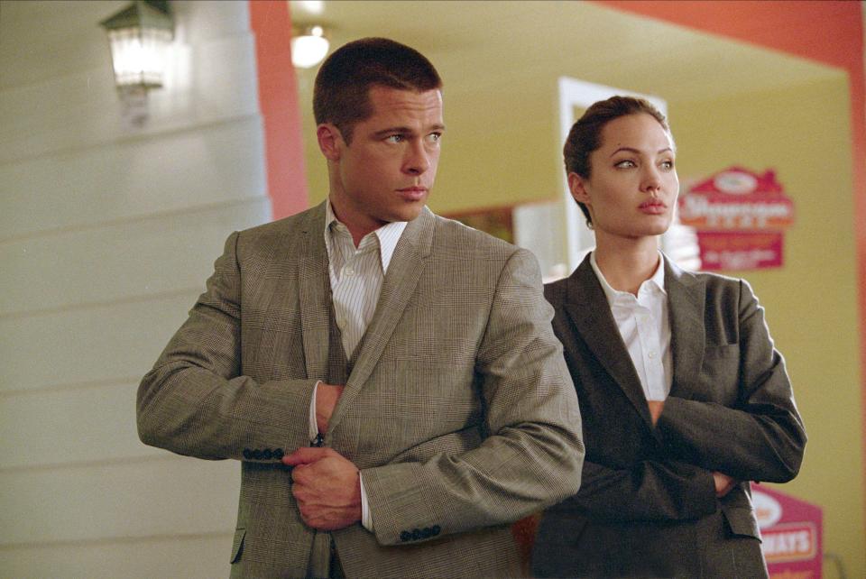 Angelina and Brad met when filming the 2005 film, Mr. & Mrs. Smith