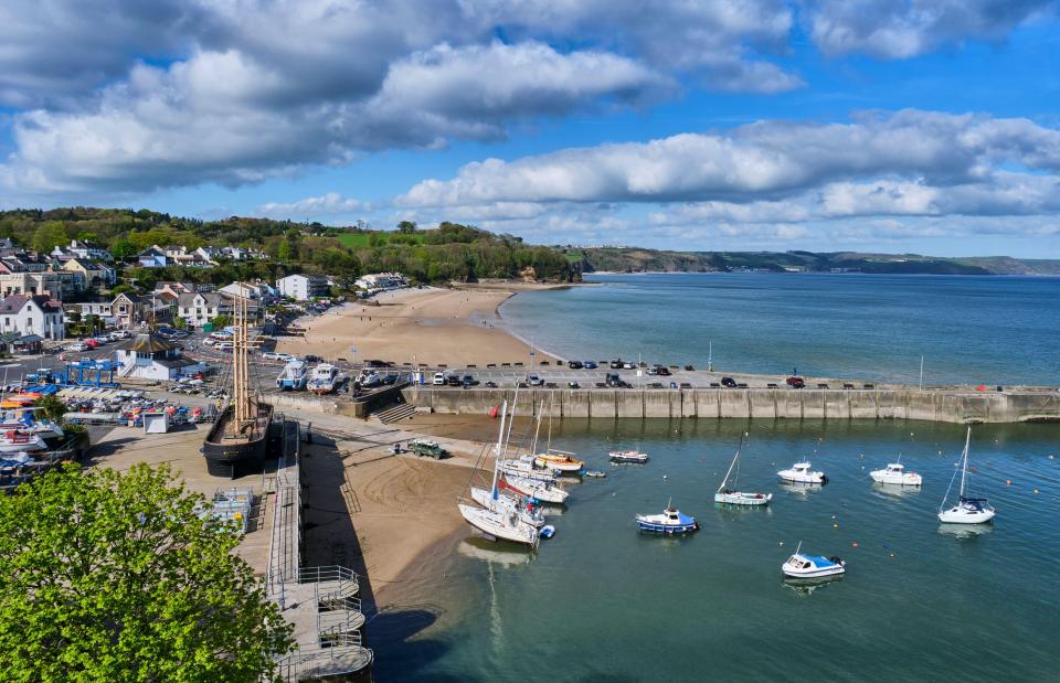 Saundersfoot is a small resort town in South Wales that's home to one of the world's cleanest beaches, according to TripAdvisor