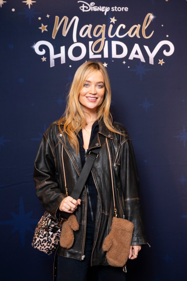 Laura Whitmore enjoyed a festive day out