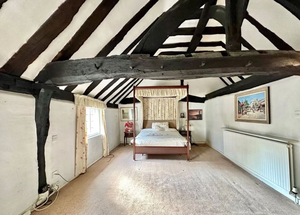 The Grade II listed property has parts that date back to the 12th century