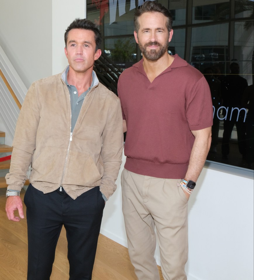 Hollywood stars Rob McElhenney and Ryan Reynolds have owned Wrexham since 2020