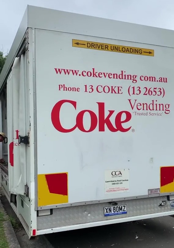 One Aussie couple left people stunned with their jaw-dropping Coke truck makeover