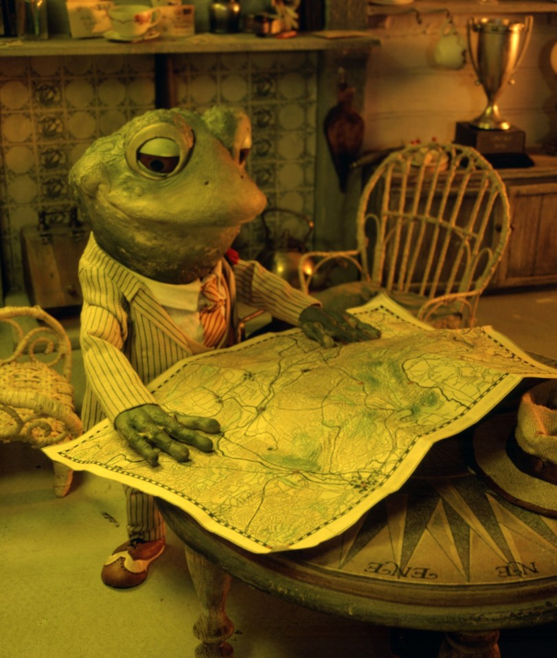 The legendary actor also played Mr Toad in The Wind in the Willows film - and its later TV series