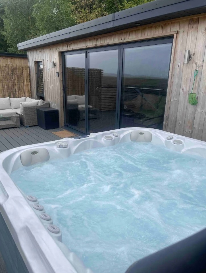 John moved into the property three years ago with one of the main issues now being the hot tubs visible from the coastal path