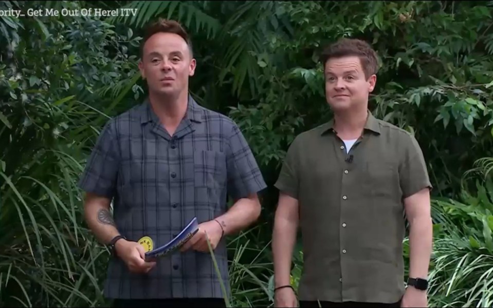 Ant and Dec was back to host another grim Bushtucker Trial