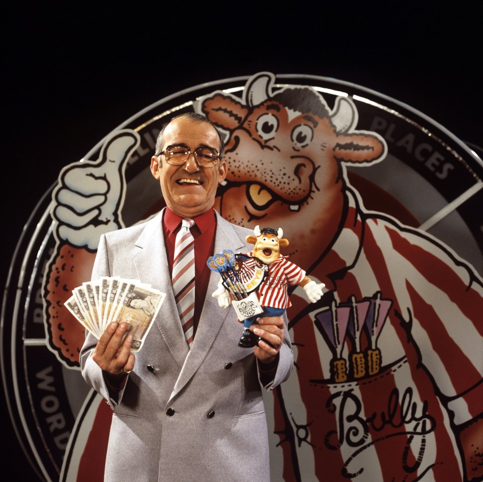 Jim Bowen was famous for saying: 'look at what you could have won' on Bullseye