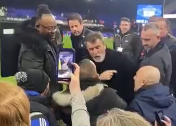 Roy Keane told an Ipswich fan 'I'll wait for you in the car park' during a heated confrontation