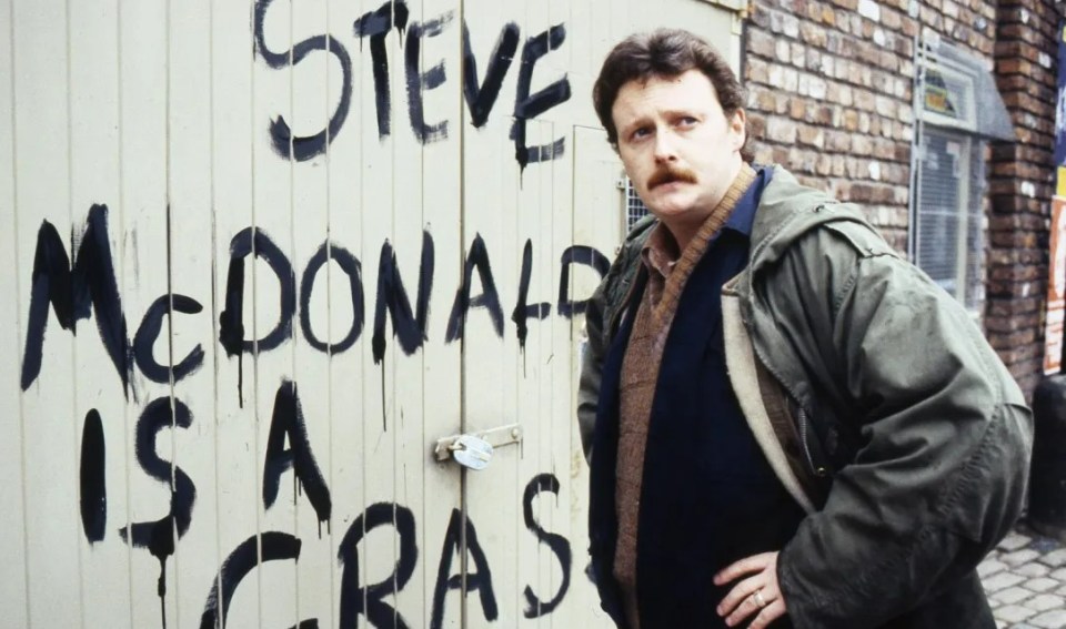 The former soap star played the iconic Jim McDonald on the cobbles