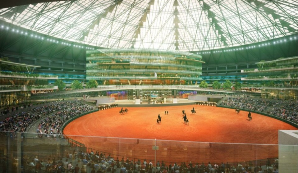 It is not clear when the new Astrodome is estimated to be complete if the project goes ahead