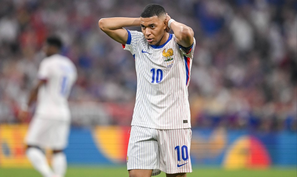 Kylian Mbappe has been left out of France's squad for their upcoming internationals