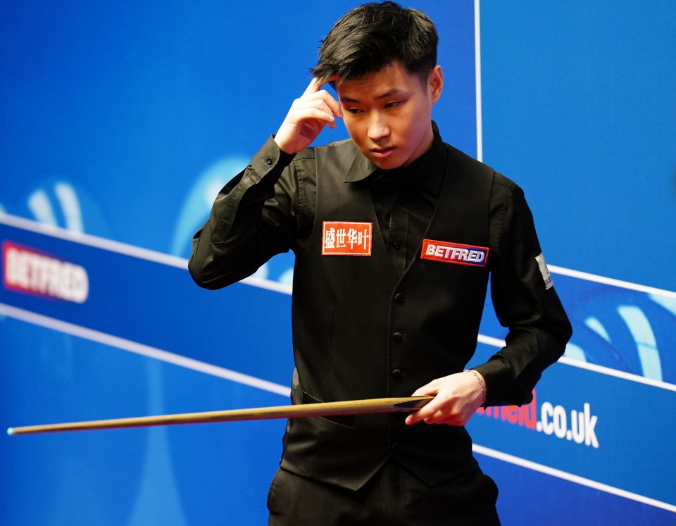 Zhao Xintong will make his professional return later this month after serving a 20-month ban