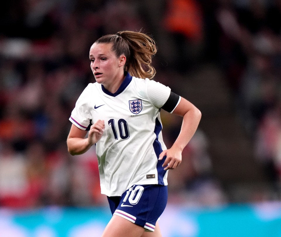 Ella Toone will also miss England's last two fixtures this year due to a calf injury