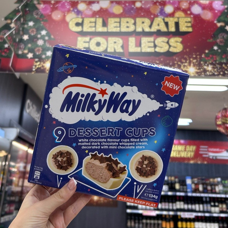 Milky Way Dessert Cups have returned to supermarket shelves