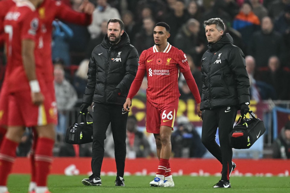 It would be a big surprise if Alexander-Arnold featured against Southampton