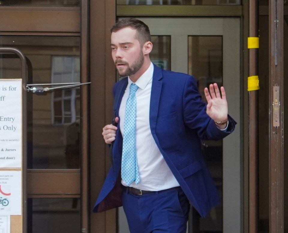 Jacob Chouffot, a trainee teacher who shared videos of newborn babies being raped, walked free from court