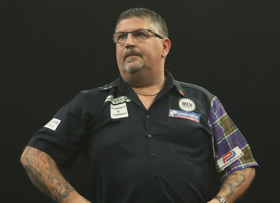 Gary Anderson has claimed he doesn't practice darts