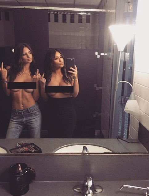 Kim Kardashian and Emily Ratajkowski are never ones to shy away from the camera