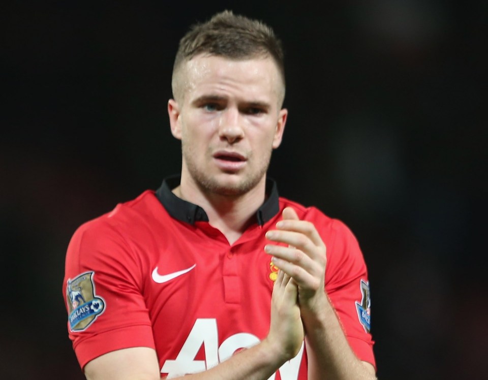 Cleverley won a Premier League title during his time at Man Utd