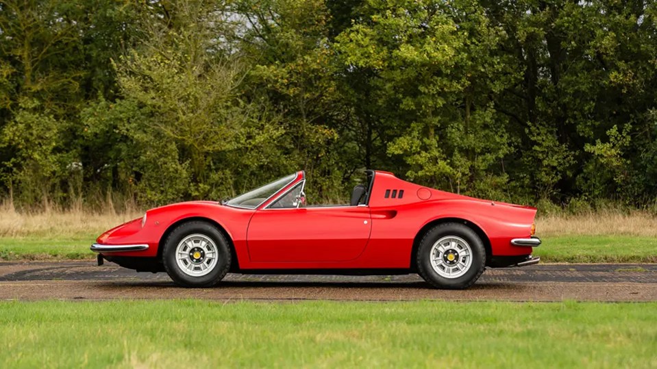 This Ferrari Dino 246 GTS is up for sale in London