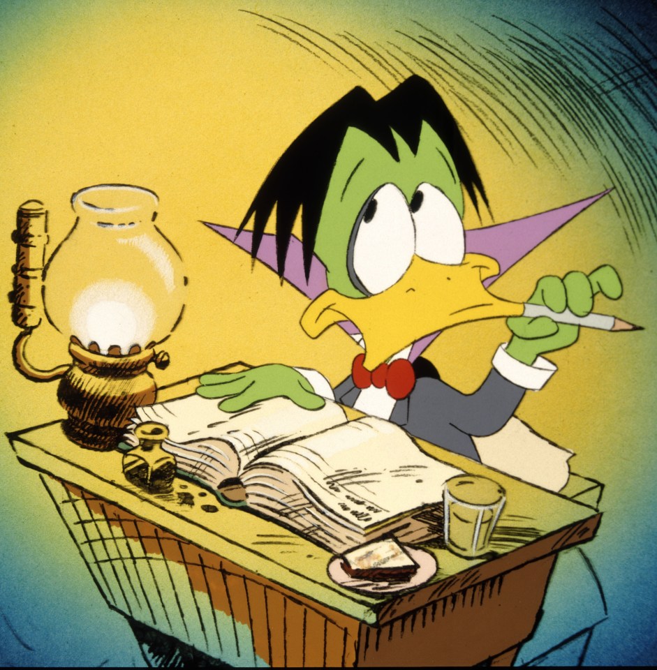 He also lent his voice to the title role in spin-off Count Duckula