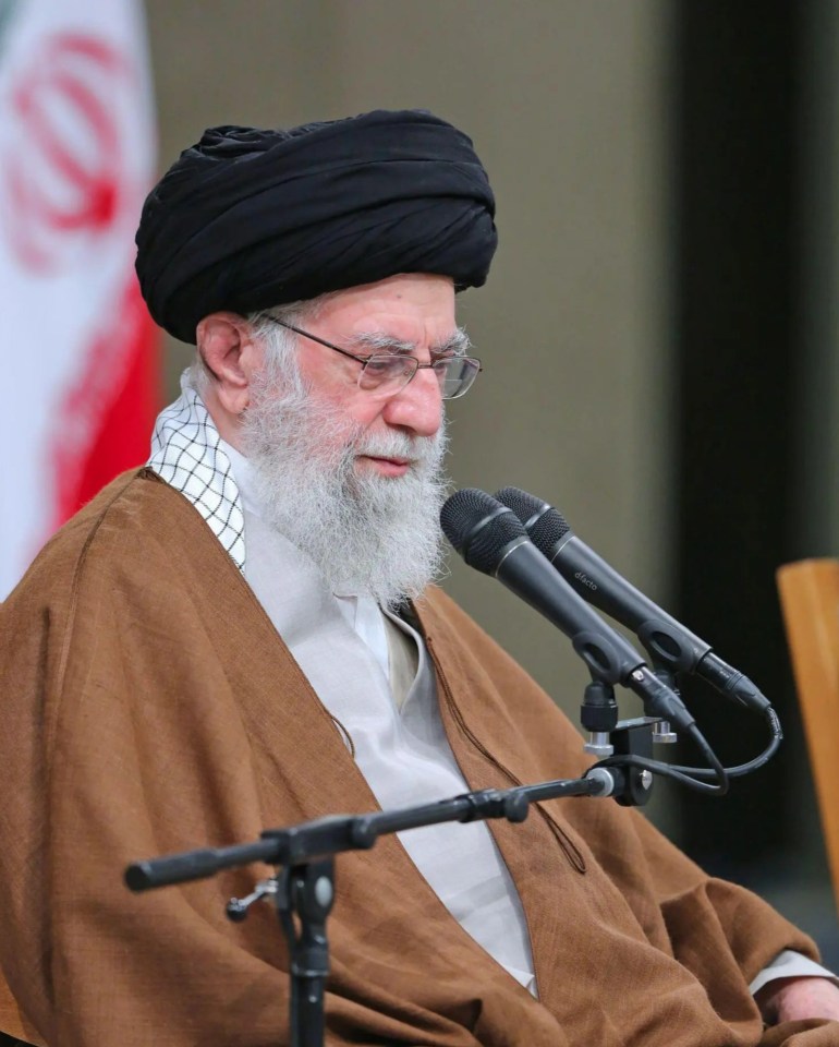 Iranian Supreme Leader Ayatollah Ali Khamenei as his country says Trump's re-election has 'no significance'