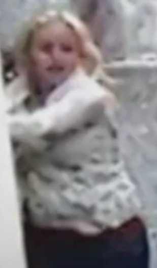 Betty captured on CCTV before her death