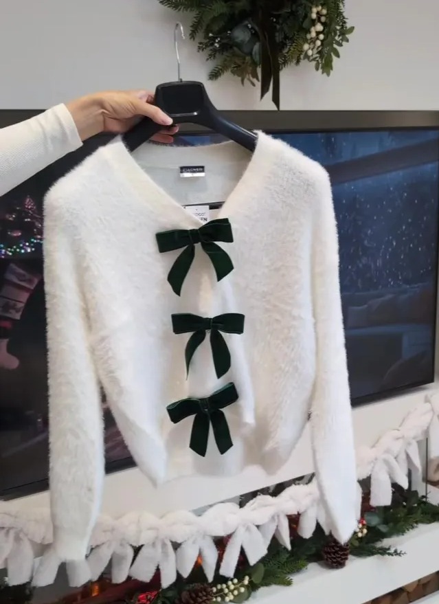 Fashion lover Becky showed how she made a DIY version of the viral H&M cardigan