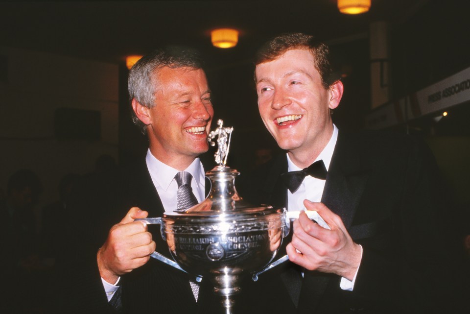 Barry's snooker empire saw players including Steve Davis become superstars