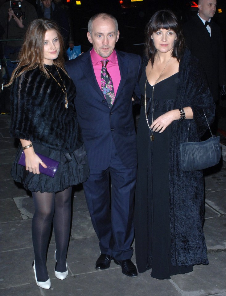 Barry McGuigan, his wife Sandra Mealiff and their late daughter Danika