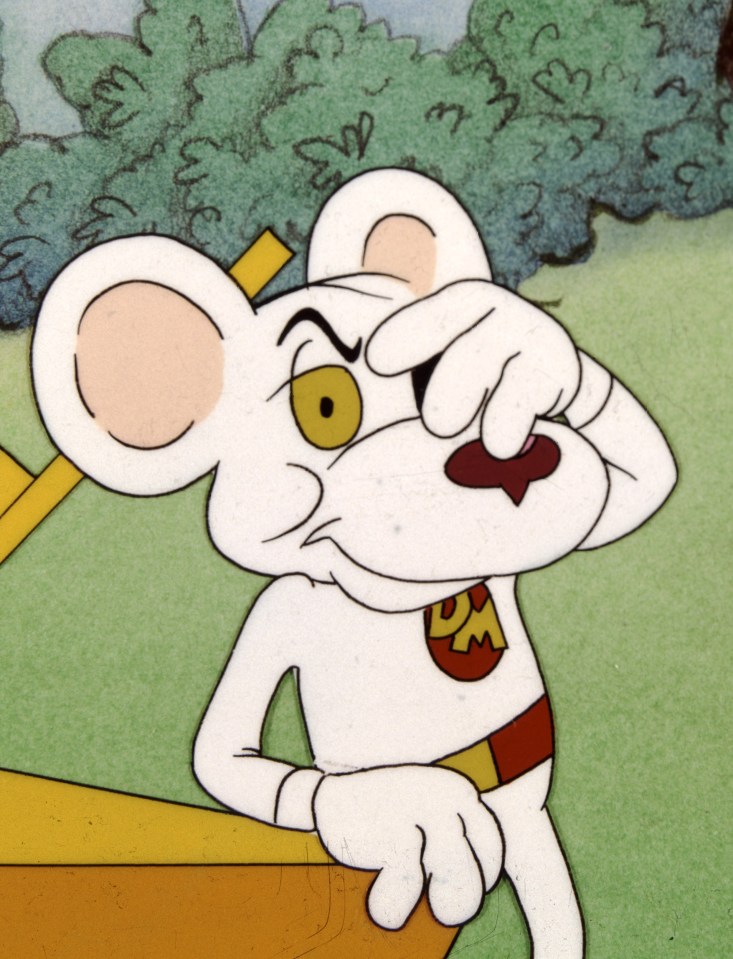 Sir David Jason voiced beloved children's cartoon Danger Mouse