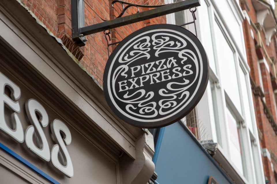 Pizza Express will also be making one of its pizzerias snow