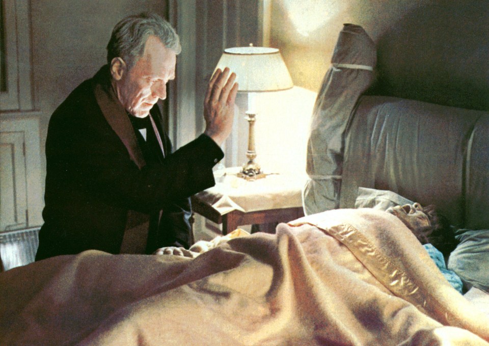 Max Von Sydow played Father Merrin in the movie