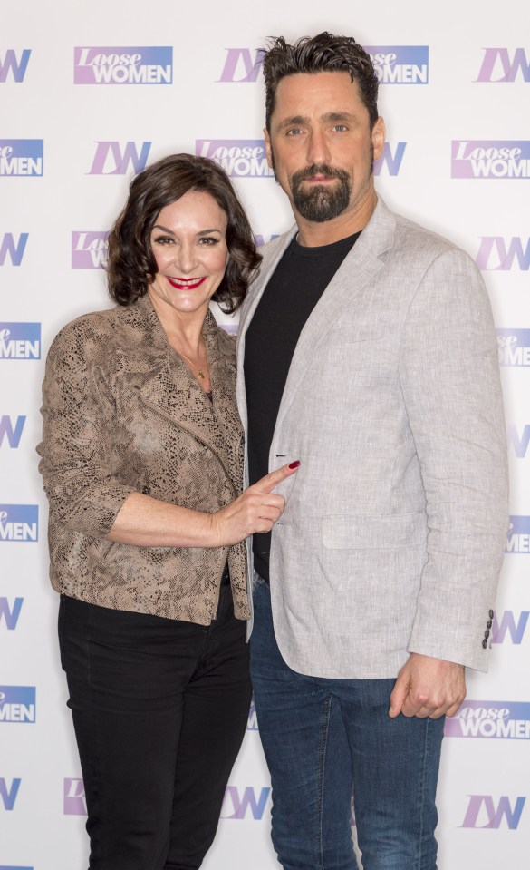 Shirley Ballas with her ex Danny Taylor